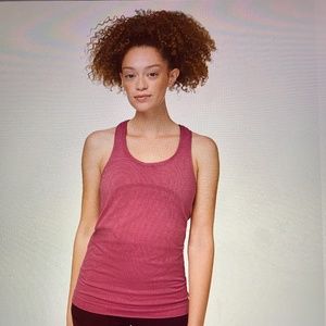 Lululemon Swiftly Tank Rose NWT Size 6